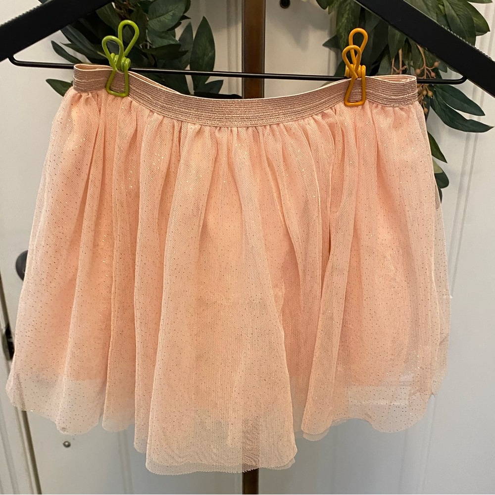 Btween Sparkly Pink Ballerina Tutu Tulle Skirt 6X